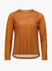 Bluza rowerowa damska POC Motion Air L/S Jersey. Brązowe bluzy POC, l, bez wzorów, z jersey, eleganckie, bez ramiączek, bez kaptura. Za 291.49 zł.