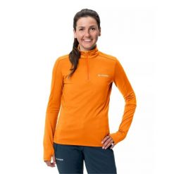 Bluza trekkingowa damska Vaude Livigno Halfzip II techniczna. Brązowe bluzy bez kaptura Vaude, xs, bez wzorów, z hardshellu, bez kaptura, do biegania. Za 172.00 zł.