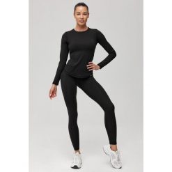 Damska bielizna termoaktywna szybkoschnąca Rough Radical Montana. Czarna bielizna termoaktywna damska ROUGH RADICAL, bez wzorów, bez ramiączek, narciarskie. W wyprzedaży za 164.92 zł.