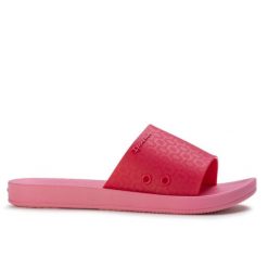 Klapki damskie Ipanama 83583 ANAT CLASSIC SLIDE FEM. Czerwone klapki Ipanema, bez wzorów, z materiału, eleganckie, bez obcasa, bez zapięcia. Za 72.00 zł.