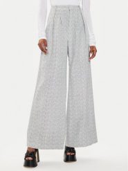 Gestuz Spodnie palazzo Coelle 10908649 Szary Regular Fit. Szare spodnie materiałowe Gestuz, bez wzorów, z materiału. Za 539.99 zł.