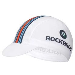 Czapka rowerowa Rockbros MZ10022 z daszkiem - biała. Białe czapki z daszkiem ROCKBROS, bez wzorów, z materiału, eleganckie. Za 74.00 zł.