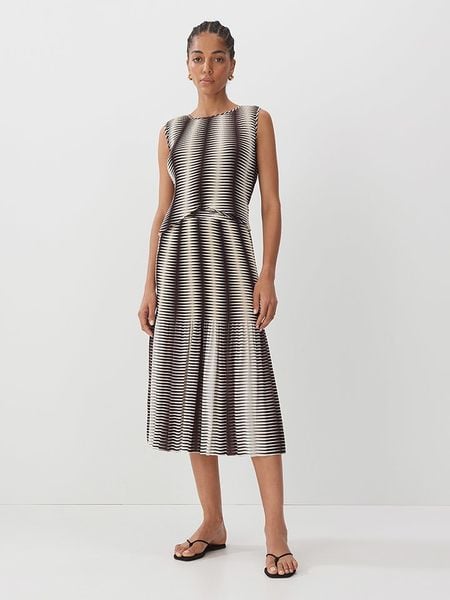 Someday Spódnica w kolorze brązowo-białym rozmiar: 36. Brązowe spódnice someday., na co dzień, bez wzorów, midi, proste. Za 140.86 zł.