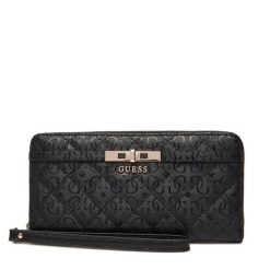 Portfel Guess. Czarne portfele Guess, z aplikacjami. Za 249.99 zł.
