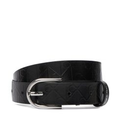 Pasek Damski Calvin Klein. Czarne paski Calvin Klein, bez wzorów. Za 249.99 zł.