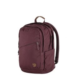 Plecak miejski Fjallraven Raven 28 - port. Czerwone plecaki Fjällräven, bez wzorów, bez dodatków. Za 496.99 zł.