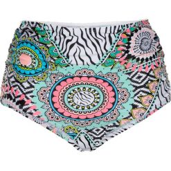 Figi bikini bonprix czarno-biało-kolorowy. Bikini marki bonprix. Za 39.99 zł.
