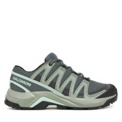 Trekkingi Salomon. Szare buty trekkingowe Salomon, bez zapięcia. Za 419.99 zł.