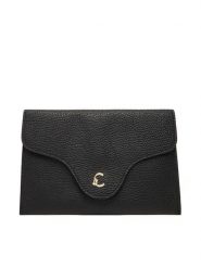 Coccinelle Torebka SSL Coccinelle C-Me E5 SSL 19 01 01 Czarny. Czarne kopertówki Coccinelle, bez wzorów, ze skóry, bez dodatków. Za 359.99 zł.