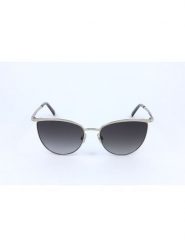 Swarovski Damskie okulary przeciwsłoneczne w kolorze srebrno-czarnym rozmiar: 56. Czarne okulary przeciwsłoneczne Swarovski, bez wzorów, z tworzywa sztucznego, metalowe. Za 259.95 zł.
