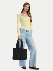 HUGO Torebka 50563016 Czarny. Czarne torebki klasyczne Hugo, bez wzorów, ze skóry, bez dodatków. Za 899.99 zł.