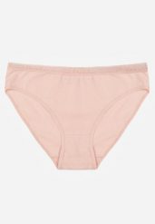 Jasnoróżowe Majtki Figi z Bawełną i Ozdobnymi Napisami Phioreia. Czerwone figi Born2be, bez wzorów, z bawełny. Za 6.99 zł.