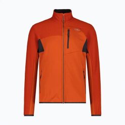 Bluza trekkingowa damska CMP 36G1197. Brązowe bluzy CMP, bez wzorów, z elastanu, bez kaptura, trekkingowe. Za 289.99 zł.