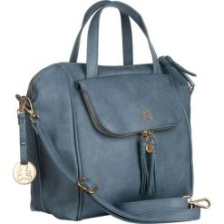 Shopperka niebieska LuluCastagnette RAZEL BLEU. Niebieskie torebki klasyczne LuluCastagnette, bez wzorów, ze skóry ekologicznej, na ramię, bez dodatków. Za 179.99 zł.