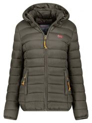 Geographical Norway Kurtka pikowana "Atikolor" w kolorze khaki rozmiar: XL. Brązowe kurtki Geographical Norway, xl, bez wzorów, bez kaptura. Za 198.70 zł.