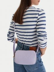 MEXX Torebka CEO-MEXX-L-005-09 Fioletowy. Fioletowe listonoszki Mexx, bez wzorów, z materiału, bez dodatków. Za 179.99 zł.