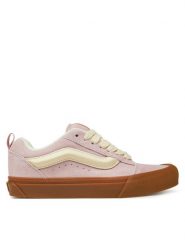 Vans Tenisówki Knu Skool VN000D6ZO3N1 Różowy. Czerwone trampki Vans, bez wzorów, ze skóry, bez zapięcia. Za 229.99 zł.