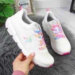 Rieker Buty sportowe Rieker W RKR523 białe, Rozmiar: 39. Białe buty sportowe lifestyle Rieker, bez wzorów, sportowe, bez zapięcia. Za 279.99 zł.