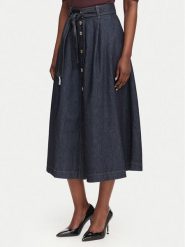 Liu Jo Spódnica jeansowa UF6100 D0268 Granatowy Regular Fit. Niebieskie spódnice Liu Jo, bez wzorów, z bawełny. Za 859.99 zł.
