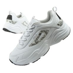 Buty sportowe damskie sneakersy Fila Skye ZP. Białe buty treningowe Fila, bez wzorów, bez zapięcia. Za 249.00 zł.