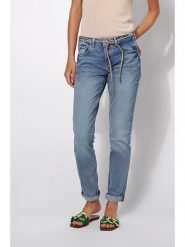 Rosner Dżinsy - Relaxed fit - w kolorze niebieskim rozmiar: W34/L28. Niebieskie jeansy Rosner, l, bez wzorów, z tkaniny. Za 168.46 zł.