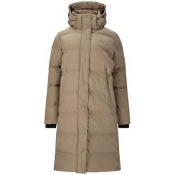 Parka dla kobiet Whistler Adalee. Czarne płaszcze WHISTLER, l, bez wzorów, z materiału, eleganckie, bez kaptura. Za 548.00 zł.