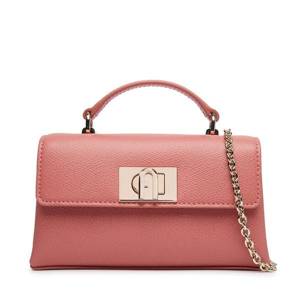 Torebka Furla. Czerwone kopertówki Furla, bez wzorów, wizytowe, bez dodatków. Za 1,104.00 zł.