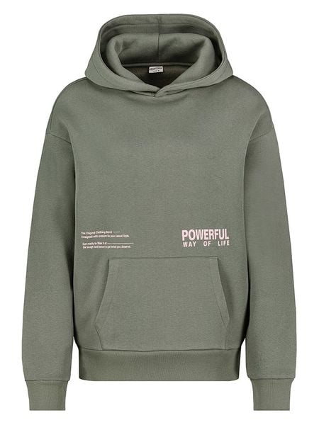 Eight2Nine Bluza w kolorze zielonym rozmiar: L. Zielone bluzy Eight2Nine, l, bez wzorów, z bawełny, z kapturem. Za 170.87 zł.