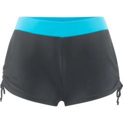Figi bikini bonprix czarno-turkusowy. Bikini marki bonprix. Za 59.99 zł.