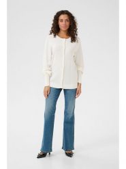 CULTURE Kardigan w kolorze kremowym rozmiar: XS. Brązowe swetry Culture, xs, bez wzorów, bez ramiączek. Za 104.99 zł.