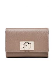 Furla Portfel 1927 WP00225-ARE000-1257S-1-007-20-CN-P Beżowy. Brązowe portfele Furla, bez wzorów, ze skóry. Za 749.99 zł.