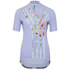 Koszulka rowerowa (z krótkim rękawem) damska SILVINI Women Jersey CALNIA. Białe t-shirty sportowe Silvini, bez wzorów, z jersey, bez ramiączek. Za 349.99 zł.
