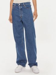 Levi's® Jeansy Ribcage 72693-0200 Granatowy Straight Fit. Niebieskie jeansy s, bez wzorów, z bawełny. Za 269.99 zł.