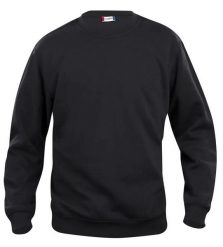 Clique Basic Roundneck Junior bluza z okrągłym dekoltem czarna – black. Czarne bluzy CLIQUE, bez wzorów, z bawełny, bez kaptura. Za 141.17 zł.
