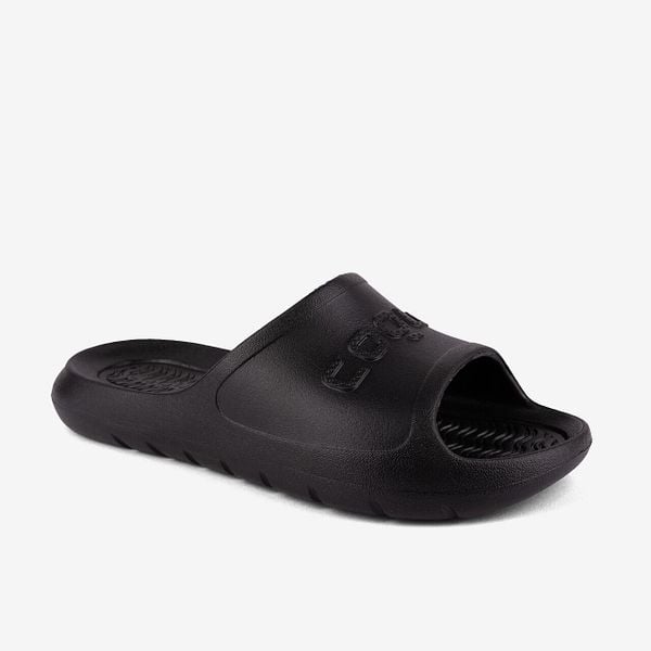 Klapki damskie Coqui Viki - czarne Coquiair. Czarne klapki Coqui, bez wzorów, z materiału, eleganckie, bez obcasa, bez zapięcia. Za 125.99 zł.