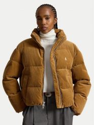 Polo Ralph Lauren Kurtka puchowa 211B20376001 Brązowy jasny Relaxed Fit. Brązowe kurtki Polo Ralph Lauren, l, bez wzorów, z bawełny, bez kaptura. Za 2,699.00 zł.