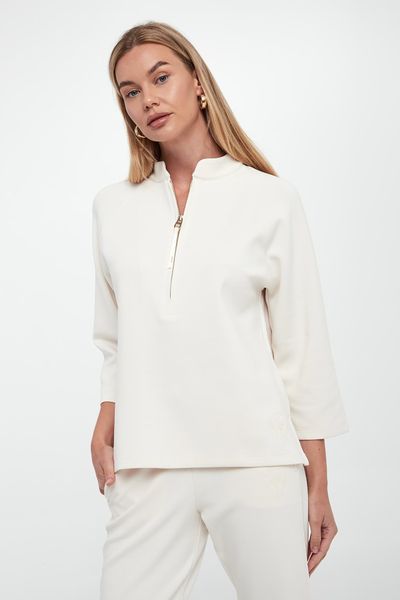 Bluza damska z modalu Tadita JOOP!. Bluzy Joop!, xl, bez wzorów, bez ramiączek, bez kaptura. Za 819.00 zł.