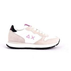 Buty SUN68 ALLY SOLID NYLON Biały. Białe trekkingi SUN68, bez wzorów, z nylonu, bez zapięcia, trekkingowe. Za 224.99 zł.