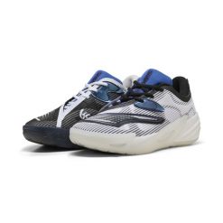 Buty do koszykówki unisex All-Pro NITRO™ 2 Shammgod PUMA. Białe buty do biegania Puma, bez wzorów, z gumy, bez zapięcia, do biegania. Za 594.85 zł.