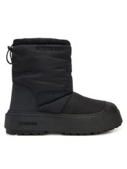 Iceberg Śniegowce ID2226 I-SEW Czarny. Czarne śniegowce Iceberg, bez wzorów, z materiału, bez zapięcia. Za 1,819.00 zł.