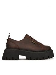 G-Star Raw Półbuty WI34-MANYA-01 Brązowy. Brązowe półbuty wsuwane G-Star, bez wzorów, z nubiku, retro, bez obcasa, na płaskiej podeszwie. Za 279.99 zł.