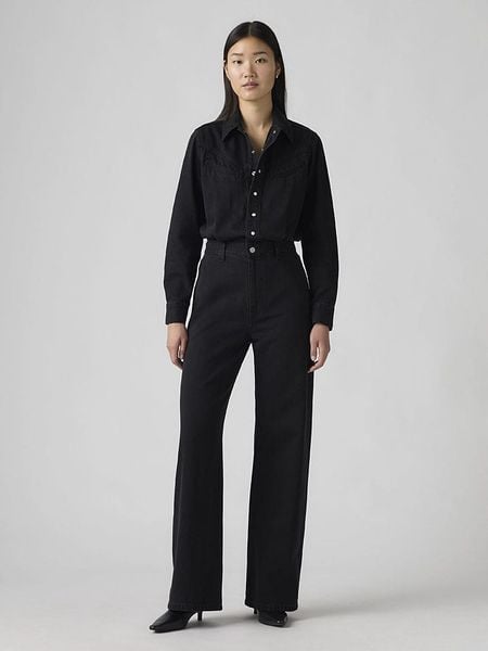 Levi's Kombinezon dżinsowy w kolorze czarnym rozmiar: S. Czarne kombinezony Levi's, s, bez wzorów, z bawełny, bez kołnierzyka, bez ramiączek. Za 201.08 zł.