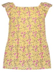 NONO Top w kolorze żółtym rozmiar: 134/140. Żółte topy NONO, bez wzorów, bez kołnierzyka, bez ramiączek. Za 95.99 zł.