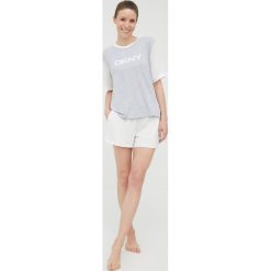 Dkny piżama damska kolor szary. Szare piżamy DKNY, l, bez wzorów, z dzianiny, bez kołnierzyka, bez ramiączek. W wyprzedaży za 309.99 zł.