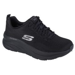 Buty sportowe Sneakersy damskie, Skechers D'Lux Walker - Fresh Finesse. Białe buty sportowe lifestyle Skechers, bez wzorów, bez zapięcia, trekkingowe. Za 339.99 zł.