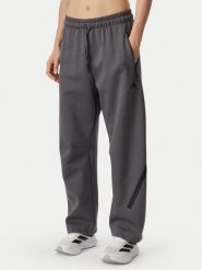 Adidas Spodnie dresowe Z.N.E. Open Hem KF6377 Szary Loose Fit. Szare spodnie dresowe adidas, bez wzorów, z dresówki. Za 398.99 zł.
