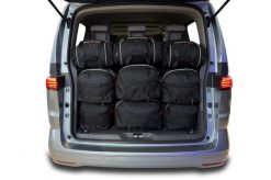 Torby Do Bagażnika Vw Multivan L2 Phev 2021+ 9Szt Kjust. Czarne torby podróżne KJUST, bez wzorów, z kauczuku. Za 2,904.00 zł.