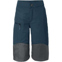 Spodenki dziecięce Vaude Caprea Antimos Shorts. Czarne szorty Vaude, bez wzorów, sportowe. Za 162.69 zł.
