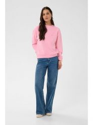 Kaffe Bluza w kolorze jasnoróżowym rozmiar: XL. Różowe bluzy Kaffe, xl, bez wzorów, bez ramiączek, bez kaptura. Za 173.99 zł.