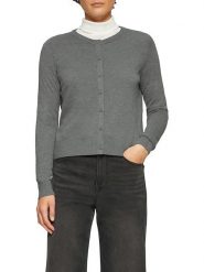 S.OLIVER RED LABEL Kardigan w kolorze szarym rozmiar: 44. Szare swetry s.Oliver RED LABEL, s, bez wzorów, bez ramiączek. Za 88.23 zł.